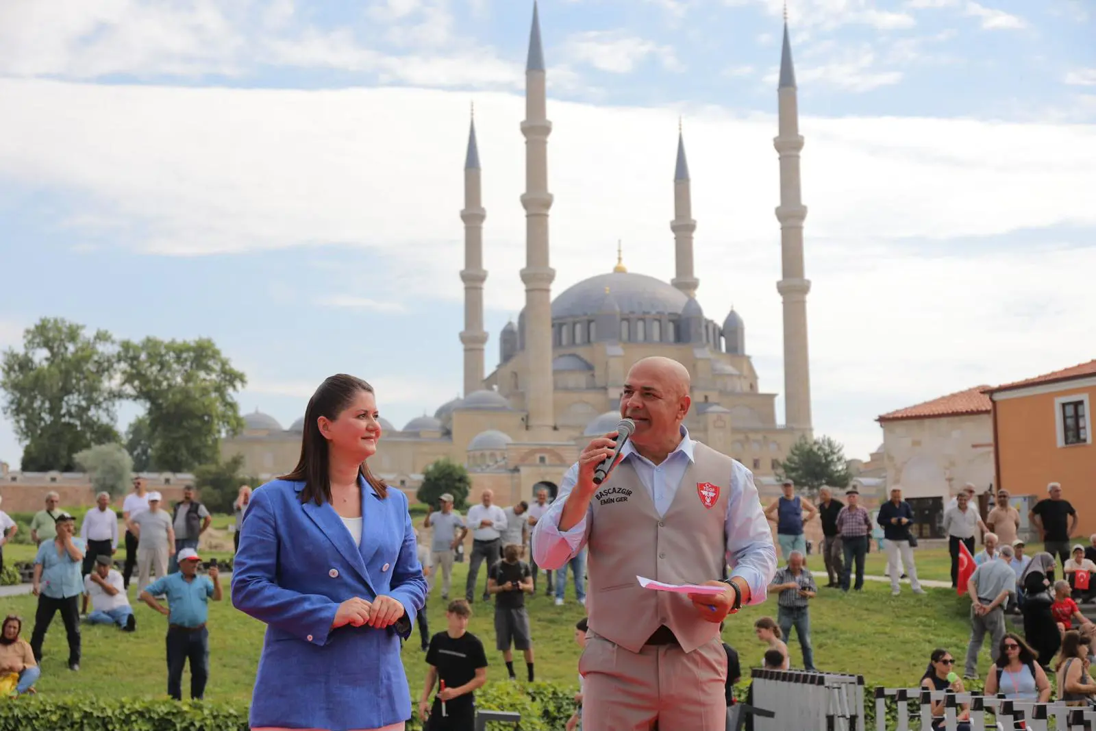 665 YILLIK EFSANE: KIRKPINAR YAĞLI GÜREŞLERİ’İNDE AĞA KARŞILAMA TÖRENİ GERÇEKLEŞTİRİLDİ galeri görseli